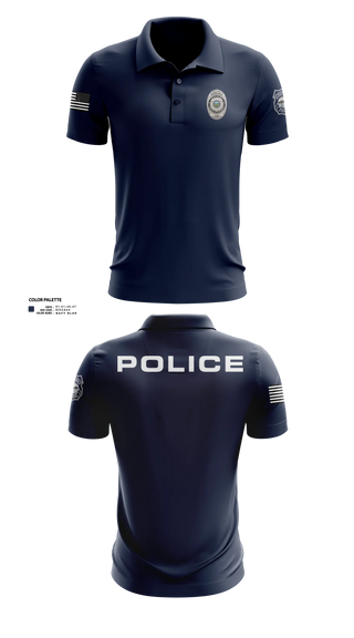 Short Sleeve Performance Polo, Struthers Police, Police, Teamtime, Team time, sublimation, custom sports apparel, team uniforms, spirit wear, spiritwear, sports uniforms, custom shirts, team store, custom team store, fundraiser sports, apparel fundraiser