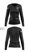 Pasadena Police Department Honor Guard 95356527 Women's Long Sleeve V-neck Shirt - 21