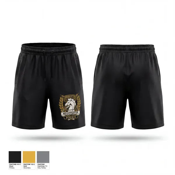Athletic Shorts With Pockets, Bradenton HNT, Police, Teamtime, Team time, sublimation, custom sports apparel, team uniforms, spirit wear, spiritwear, sports uniforms, custom shirts, team store, custom team store, fundraiser sports, apparel fundraiser