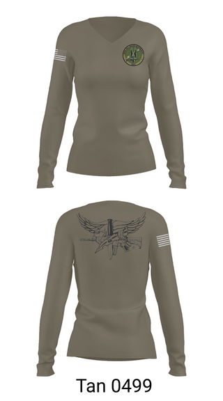 Womens Long Sleeve Vneck Shirt, RHSWAT, , Teamtime, Team time, sublimation, custom sports apparel, team uniforms, spirit wear, spiritwear, sports uniforms, custom shirts, team store, custom team store, fundraiser sports, apparel fundraiser