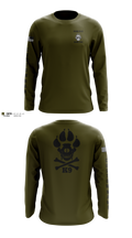Yakima Police Department K9 School Long Sleeve Performance Shirt - 101