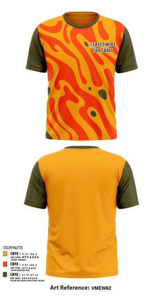 Short Sleeve Performance Shirt, #FreeSwipe, Football, Teamtime, Team time, sublimation, custom sports apparel, team uniforms, spirit wear, spiritwear, sports uniforms, custom shirts, team store, custom team store, fundraiser sports, apparel fundraiser