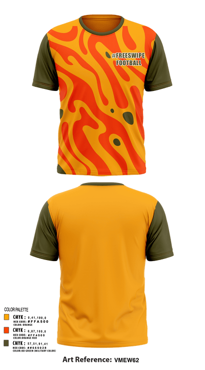 #FreeSwipe 10953382 Short Sleeve Performance Shirt - 1