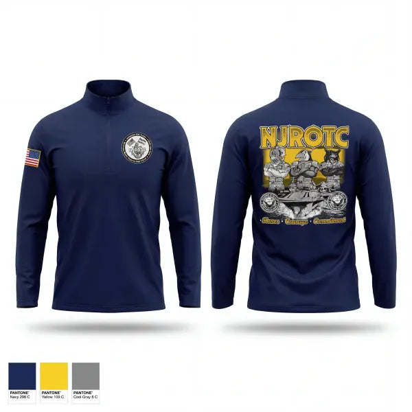 Windbreaker, Washington NJROTC, Navy, Teamtime, Team time, sublimation, custom sports apparel, team uniforms, spirit wear, spiritwear, sports uniforms, custom shirts, team store, custom team store, fundraiser sports, apparel fundraiser