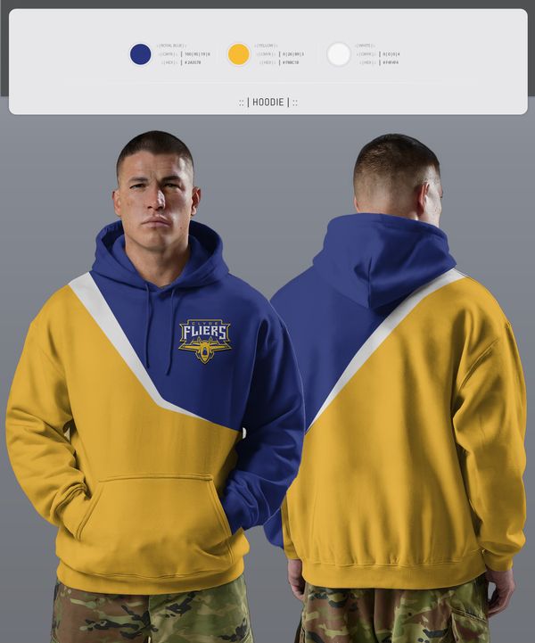 Hoodie, Clyde Fliers, Golf, Teamtime, Team time, sublimation, custom sports apparel, team uniforms, spirit wear, spiritwear, sports uniforms, custom shirts, team store, custom team store, fundraiser sports, apparel fundraiser