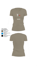 LCAC 28 25055270 Women's Short Sleeve V-neck Shirt - 61