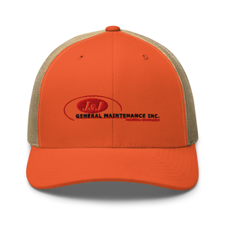 J &J GMI 6601306 Retro Trucker Hat | Yupoong 6606