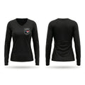 Louisburg Police Department 42286506 Women's Long Sleeve V-neck Shirt - 3