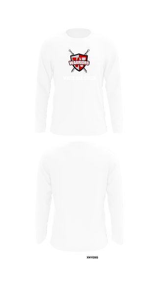 Long Sleeve Performance Shirt, White Oak Cheer, Cheer, Teamtime, Team time, sublimation, custom sports apparel, team uniforms, spirit wear, spiritwear, sports uniforms, custom shirts, team store, custom team store, fundraiser sports, apparel fundraiser
