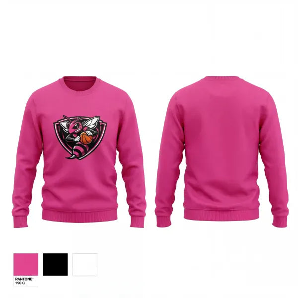 Crew Neck Sweatshirt, AIM Elite, Women's Basketball, Teamtime, Team time, sublimation, custom sports apparel, team uniforms, spirit wear, spiritwear, sports uniforms, custom shirts, team store, custom team store, fundraiser sports, apparel fundraiser
