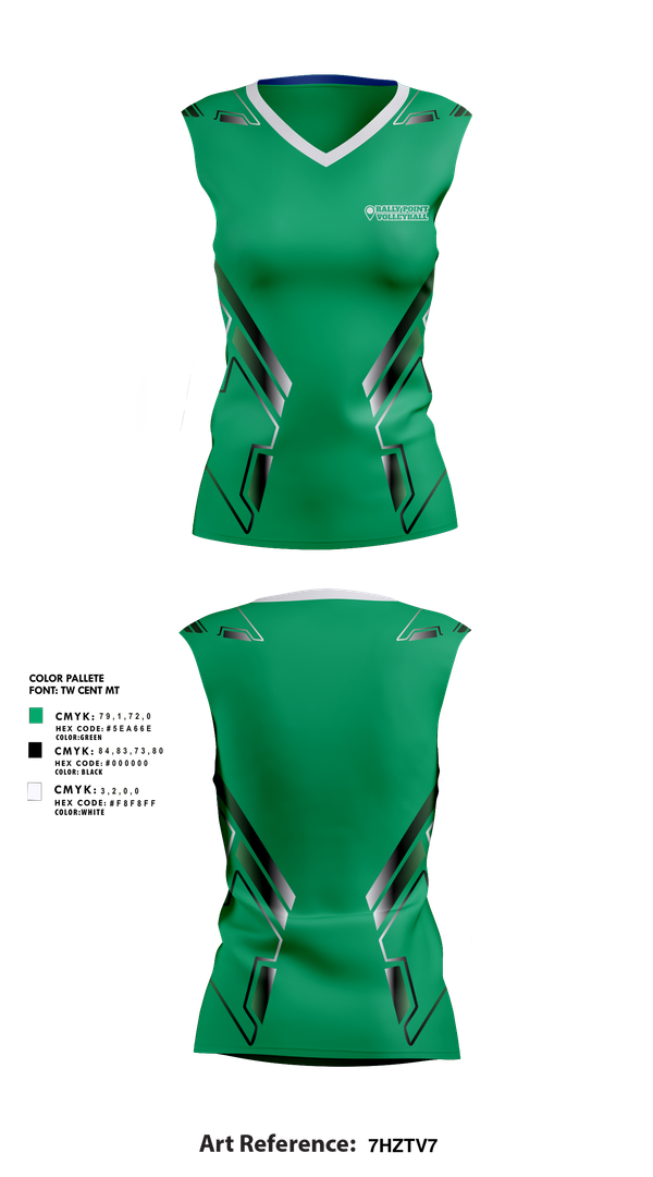 Sleeveless Performance Shirt, Rally Point Volleyball, Women's Volleyball, Teamtime, Team time, sublimation, custom sports apparel, team uniforms, spirit wear, spiritwear, sports uniforms, custom shirts, team store, custom team store, fundraiser sports, apparel fundraiser