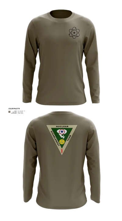 NDT-1 33736665 Long Sleeve Performance Shirt 122