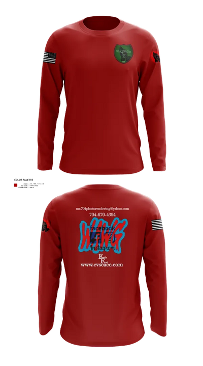 WeAllWeGot~Family First 22026589 Long Sleeve Performance Shirt 22