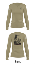 C co. 1-182 IN 88794201 Women's Long Sleeve V-neck Shirt - 92