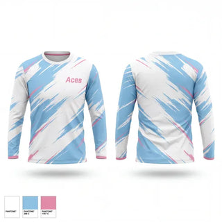 Long Sleeve Performance Shirt, Aces, Baseball, Teamtime, Team time, sublimation, custom sports apparel, team uniforms, spirit wear, spiritwear, sports uniforms, custom shirts, team store, custom team store, fundraiser sports, apparel fundraiser