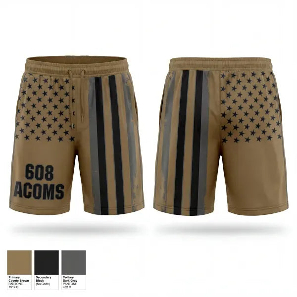 Athletic Shorts With Pockets, 608 ACOMS, Air Force, Teamtime, Team time, sublimation, custom sports apparel, team uniforms, spirit wear, spiritwear, sports uniforms, custom shirts, team store, custom team store, fundraiser sports, apparel fundraiser