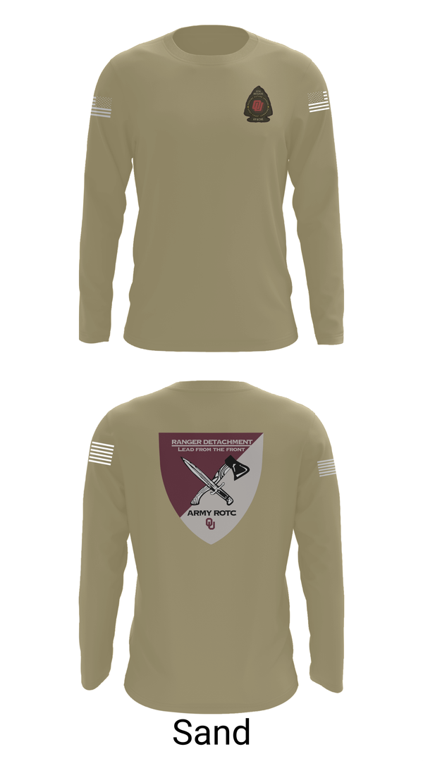 Long Sleeve Performance Shirt, FY 25-26 OU RC, Army, Teamtime, Team time, sublimation, custom sports apparel, team uniforms, spirit wear, spiritwear, sports uniforms, custom shirts, team store, custom team store, fundraiser sports, apparel fundraiser