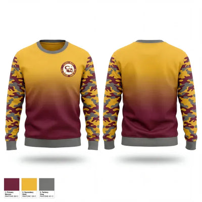 Clovis West Babe Ruth / Cal Ripken Youth Baseball League 16347626 Crew Neck Sweatshirt - 1