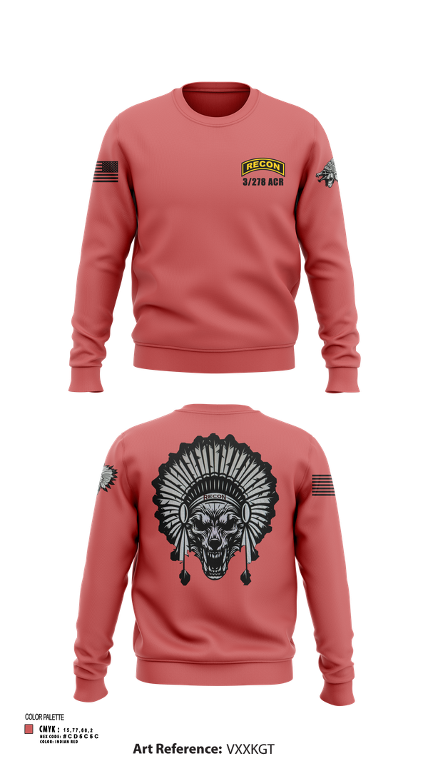 Crew Neck Sweatshirt, Scout plt HHT 3/278 ACR, , Teamtime, Team time, sublimation, custom sports apparel, team uniforms, spirit wear, spiritwear, sports uniforms, custom shirts, team store, custom team store, fundraiser sports, apparel fundraiser