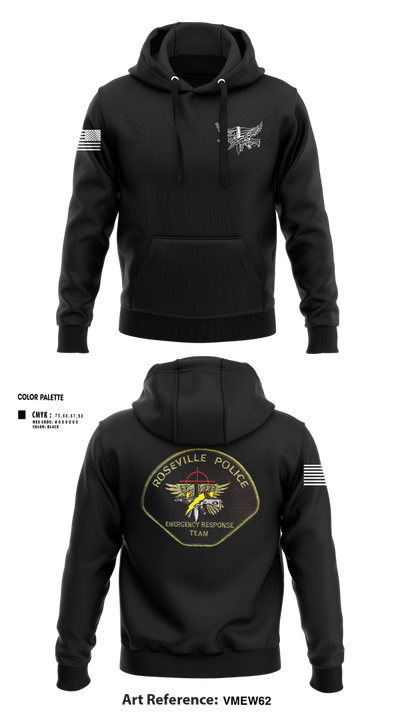 Roseville E.R.T. 91659020 Hoodie - 102