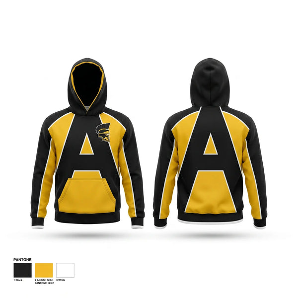 Hoodie, Amity Spartans, Cheer, Teamtime, Team time, sublimation, custom sports apparel, team uniforms, spirit wear, spiritwear, sports uniforms, custom shirts, team store, custom team store, fundraiser sports, apparel fundraiser
