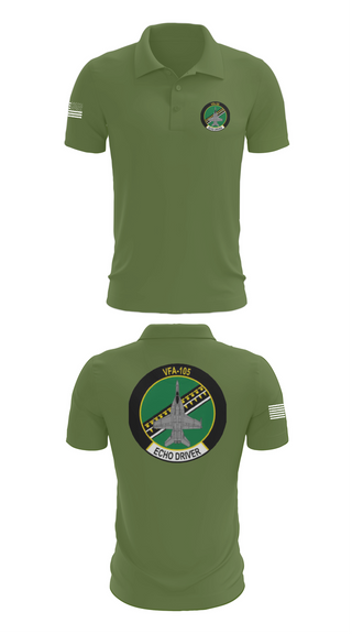 Short Sleeve Performance Polo, VFA-105, , Teamtime, Team time, sublimation, custom sports apparel, team uniforms, spirit wear, spiritwear, sports uniforms, custom shirts, team store, custom team store, fundraiser sports, apparel fundraiser