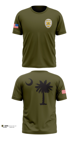 Old School Cotton Shirt, York County Multi-Jurisdictional Drug Enforcement Unti, Police, Teamtime, Team time, sublimation, custom sports apparel, team uniforms, spirit wear, spiritwear, sports uniforms, custom shirts, team store, custom team store, fundraiser sports, apparel fundraiser