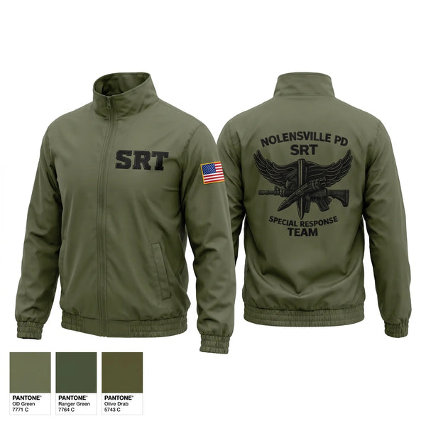 Windbreaker, SRT, Police, Teamtime, Team time, sublimation, custom sports apparel, team uniforms, spirit wear, spiritwear, sports uniforms, custom shirts, team store, custom team store, fundraiser sports, apparel fundraiser