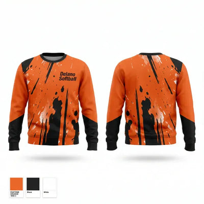 Delano Softball 50482970 Crew Neck Sweatshirt - 1