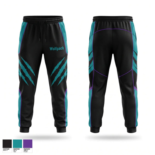 Sweatpants, Wolfpack, , Teamtime, Team time, sublimation, custom sports apparel, team uniforms, spirit wear, spiritwear, sports uniforms, custom shirts, team store, custom team store, fundraiser sports, apparel fundraiser