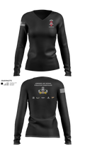 ABNSOD 86720064 Women's Long Sleeve V-neck Shirt - 21