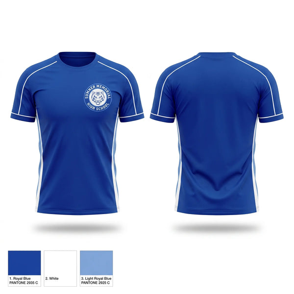 Short Sleeve Performance Shirt, Sumner Memorial High School Soccer, Men's Soccer, Teamtime, Team time, sublimation, custom sports apparel, team uniforms, spirit wear, spiritwear, sports uniforms, custom shirts, team store, custom team store, fundraiser sports, apparel fundraiser