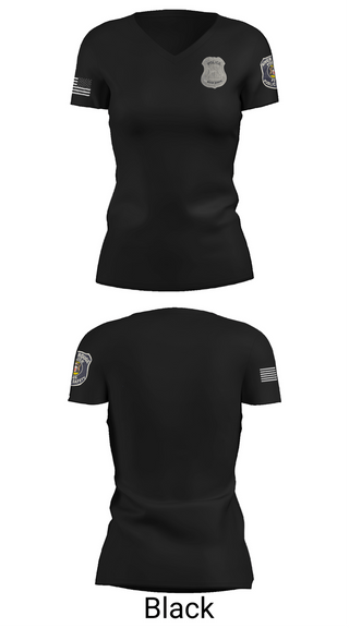 Womens Short Sleeve Vneck Shirt, RRPD, Police, Teamtime, Team time, sublimation, custom sports apparel, team uniforms, spirit wear, spiritwear, sports uniforms, custom shirts, team store, custom team store, fundraiser sports, apparel fundraiser