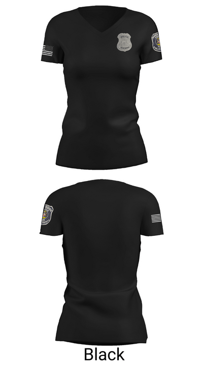 RRPD 85148430 Women's Short Sleeve V-neck Shirt - 27