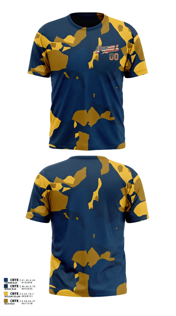 Old School Cotton Feel Shirt, Pumas, Baseball, Teamtime, Team time, sublimation, custom sports apparel, team uniforms, spirit wear, spiritwear, sports uniforms, custom shirts, team store, custom team store, fundraiser sports, apparel fundraiser