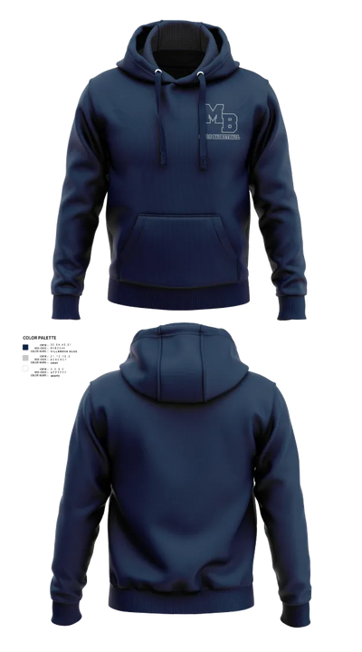 MB EAGLES Women's Basketball 49387606 Hoodie - 40