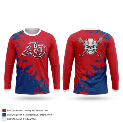 Amador Outlaws Long Sleeve Performance Shirt - 2