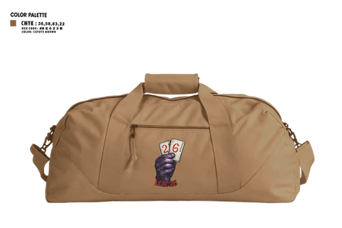 Duffle Bag, The Legion / B CO / 2-5 CAV, Army, Teamtime, Team time, sublimation, custom sports apparel, team uniforms, spirit wear, spiritwear, sports uniforms, custom shirts, team store, custom team store, fundraiser sports, apparel fundraiser