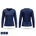 River Hills Police 45774554 Women's Long Sleeve V-neck Shirt - 1