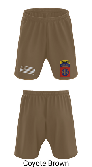 Athletic Shorts With Pockets, 82nd airborne Division, , Teamtime, Team time, sublimation, custom sports apparel, team uniforms, spirit wear, spiritwear, sports uniforms, custom shirts, team store, custom team store, fundraiser sports, apparel fundraiser