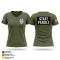 State Parole Women's Short Sleeve V-neck Shirt - 1