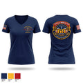 Penfield Webster EMS 38747442 Women's Short Sleeve V-neck Shirt - 1