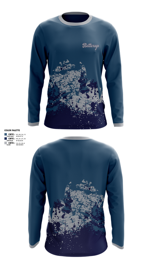 Long Sleeve Performance Shirt, Batterup, Baseball, Teamtime, Team time, sublimation, custom sports apparel, team uniforms, spirit wear, spiritwear, sports uniforms, custom shirts, team store, custom team store, fundraiser sports, apparel fundraiser