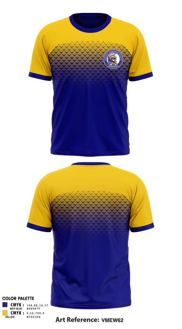 Lakeview Leadership Academy Cheer Short Sleeve Performance Shirt - 2