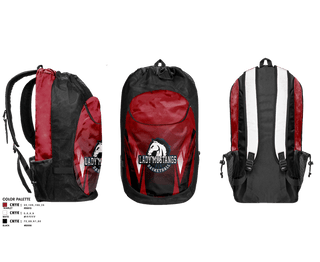 Gear Bag, Westfall mustangs, Women's Basketball, Teamtime, Team time, sublimation, custom sports apparel, team uniforms, spirit wear, spiritwear, sports uniforms, custom shirts, team store, custom team store, fundraiser sports, apparel fundraiser