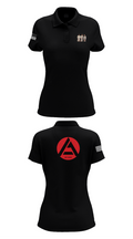 Gracie JiuJitsu Athens 70978792 Women's Short Sleeve Performance Polo  - 36