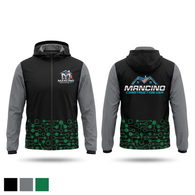 Mancino construction USA Windbreaker - 1