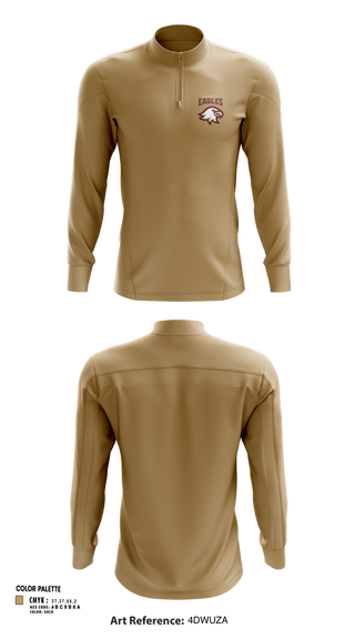 Quarter Zip Jacket, Sharon Eagles Swimming, Swimming, Teamtime, Team time, sublimation, custom sports apparel, team uniforms, spirit wear, spiritwear, sports uniforms, custom shirts, team store, custom team store, fundraiser sports, apparel fundraiser