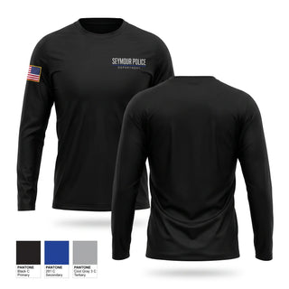 Long Sleeve Performance Shirt, Seymour Police Department, Police, Teamtime, Team time, sublimation, custom sports apparel, team uniforms, spirit wear, spiritwear, sports uniforms, custom shirts, team store, custom team store, fundraiser sports, apparel fundraiser