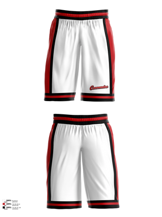 Mens Basketball Shorts, Cannon AFB, Men's Basketball, Teamtime, Team time, sublimation, custom sports apparel, team uniforms, spirit wear, spiritwear, sports uniforms, custom shirts, team store, custom team store, fundraiser sports, apparel fundraiser